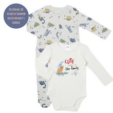 Load image into Gallery viewer, 2pcs Romper Bundle (Little Prince) (0 - 3 months)
