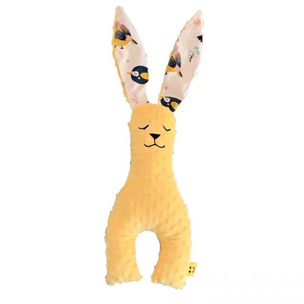 Long Ear Minky Bunny Large (Yellow)