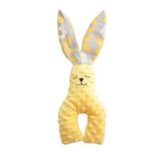 Load image into Gallery viewer, Long Ear Minky Bunny Small (Yellow)
