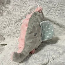 Load image into Gallery viewer, Minky Teething Beanie Toy (Dual Colour Elephant)

