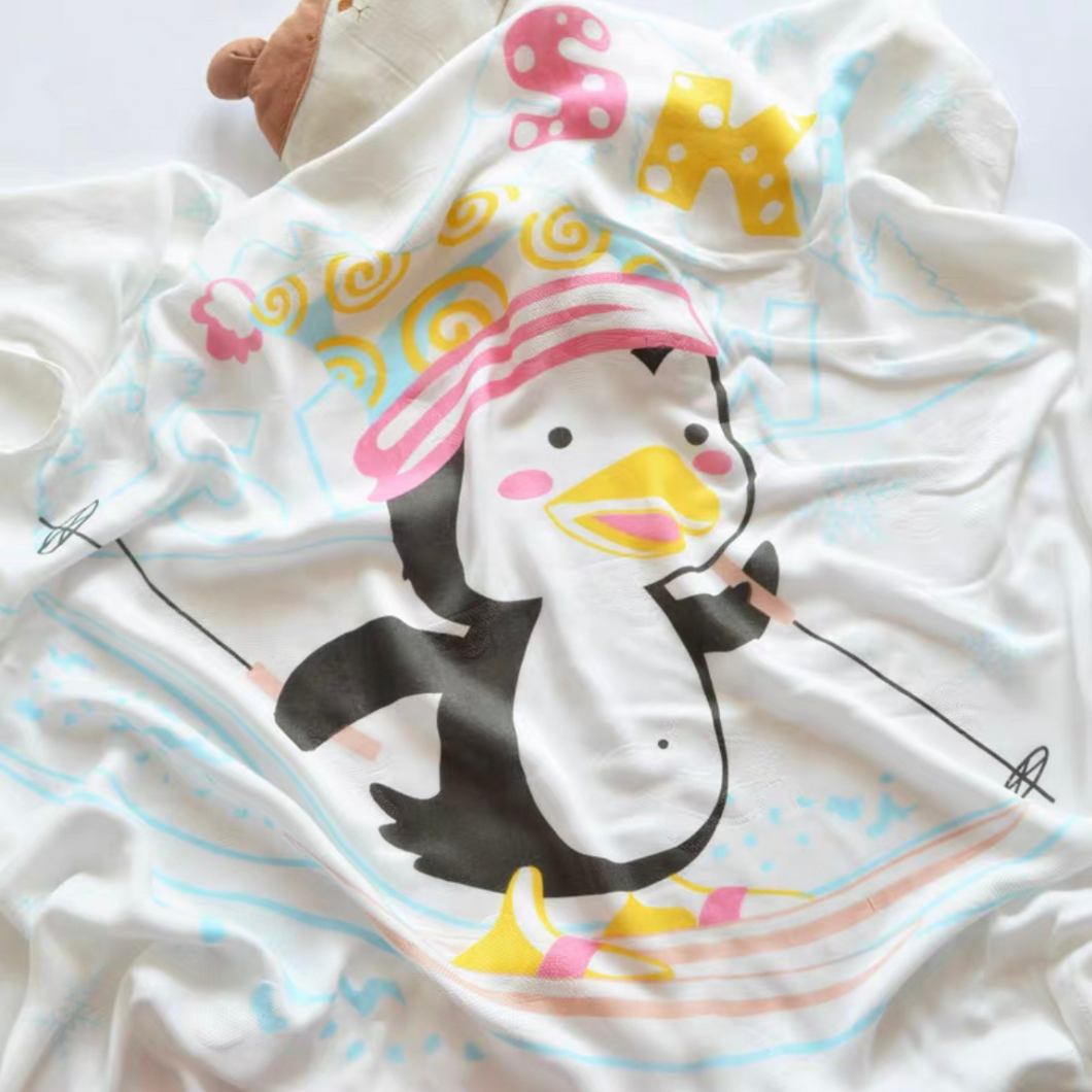 Muslin Blanket (Penguin)