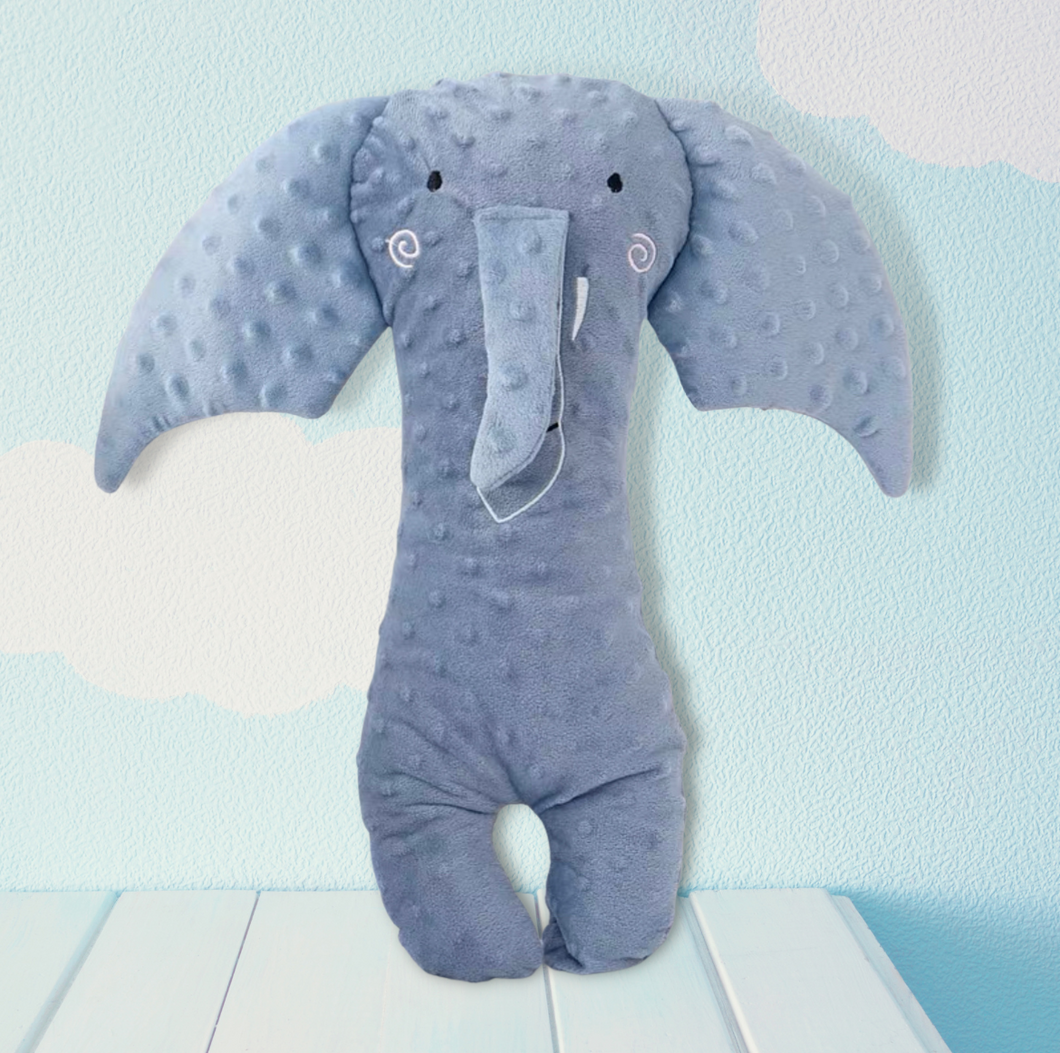 Minky Soothing Sleep Aid Cushion - Mr Elephant